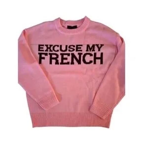 MARVEL AND DANCE Excuse My French sweater - Picture 2 of 2